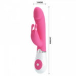 Wibrator główka jak penis króliczek mocny 30trybów - obrazek 5