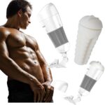 Realistyczna cipka pochwa masturbator z przyssawką - obrazek 3