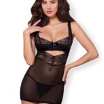 Erotyczna koszulka komplet stringi obsessive s/m