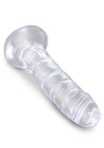 Żelowe miękkie dildo z mocną przyssawką 15 cm - obrazek 4
