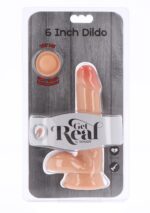 Dual density dildo6 inch balls - obrazek 3