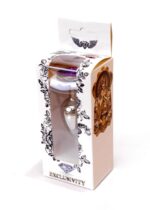 Metalowy korek analny stalowy plug kryształ 7cm - obrazek 9