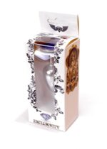 Metalowy korek analny stalowy plug kryształ 7cm - obrazek 9