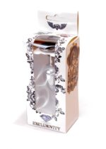 Metalowy korek analny stalowy plug kryształ 7cm - obrazek 9