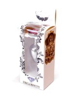 Metalowy korek analny stalowy plug kryształ 7cm - obrazek 9