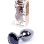 Sex plug korek analny stalowy z kryształem 2,7cm