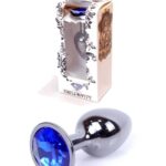 Sex plug korek analny stalowy z kryształem 2,7cm