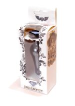 Długi stalowy korek plug analny z kryształem 2,7cm - obrazek 10