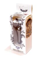 Długi stalowy korek plug analny z kryształem 2,7cm - obrazek 10