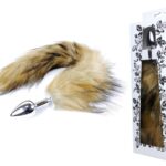 Stalowy korek analny kita lisia ogon plug anal