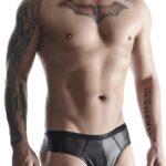 Męskie figi z wetlooka typu brazyliany xxl