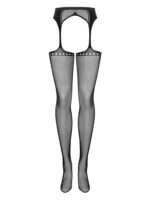 Rozcięte w kroku pończochy erotyczne obsessive sml - obrazek 5