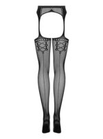 Rozcięte w kroku pończochy erotyczne obsessive sml - obrazek 6