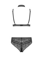 Komplet obroża biustonosz figi sex obsessive l/xl - obrazek 7