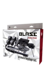 Akcesoria bdsm zestaw 10 sztuk kajdanki maska bicz - obrazek 7