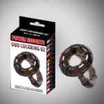 Pierścień na penisa jądra podwójny ring erekcja - obrazek 3