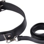 Komplet obroża smycz do dominacji bdsm bondage sex
