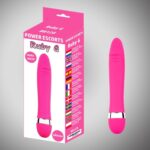 Ruby g pink vibro 18,5 cm / 7,3 inch - obrazek 3