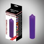 Kinky candle purple low temperature candle 20 cm - obrazek 3