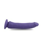 Dildo z przyssawką miękkie miłe przyjemne penis - obrazek 3