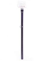 Wąska obroża skórzana dominacja niewolnica bdsm - obrazek 5