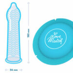 Klasyczne uniwersalne prezerwatywy love match 6szt - obrazek 3