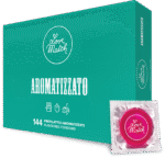 Prezerwatywy smakowe banan truskawka mięta 144 szt