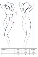 Bielizna-CONNIE SET cream L/XL - Casmir - obrazek 5