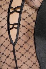 Bielizna-DALLAS CORSET black XXL/XXXL - Casmir - obrazek 4