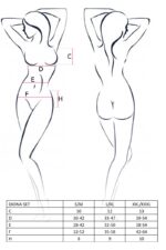 Bielizna-DIVINE CHEMISE black L/XL - Casmir - obrazek 4