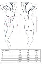 Bielizna-GILL CHEMISE red XXL/XXXL - Casmir - obrazek 6