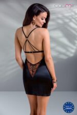 Bielizna-MIRELLA CHEMISE black S/M - Casmir - obrazek 3