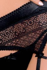 Bielizna-ZAHARA SET black S/M - Casmir - obrazek 3