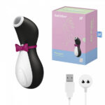 PINGWINEK MASAŻER ŁECHTACZKI SATISFYER PENGUIN PRO - obrazek 3