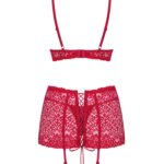 Biustonosz pas stringi sex komplet obsessive s/m