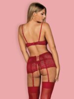 Biustonosz pas stringi sex komplet obsessive s/m - obrazek 5