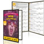 Gra alkoholowa karta wyzwań dla mega imprezowicza