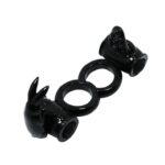 Podwójny pierścień na penisa jądra sex wibrujący - obrazek 3