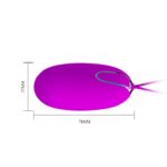 Kulka gejszy jajko orgazmowe wibrujące na pilota - obrazek 4