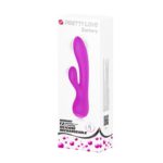 Ładowany wibrator z masażerem 17cm 12 trybów usb - obrazek 9