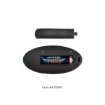 Mini penis korek analny wibrujący na pilota 12cm - obrazek 8