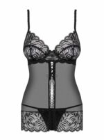 Koszulka stringi komplet babydoll obsessive l/xl - obrazek 6