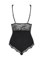 Erotyczne czarne sex body koronka obsessive s/m - obrazek 7