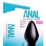 ANAL ADVENTURES XXL PLUG BLACK