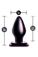 ANAL ADVENTURES XXL PLUG BLACK - obrazek 6