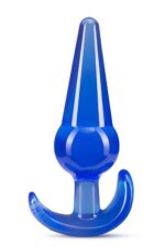 B YOURS LARGE ANAL PLUG BLUE - obrazek 5
