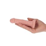 Realistyczne małe dildo żylaste przyssawka 11,5 cm - obrazek 6