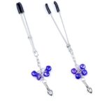 Zaciski szczypce na sutki klamry dzwoneczki bdsm