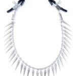 Zaciski na sutki łańcuszek z kolcami bdsm bondage