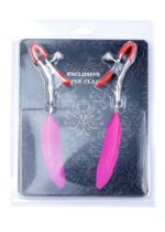 Klamry na sutki szczypce piórka bondage bdsm sex - obrazek 3